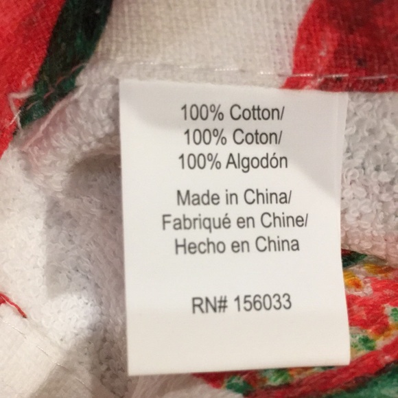 Rockhill Christmas Ornament Holiday Kitchen Towel Duo NWT Cotton 18”x28” - Picture 8 of 11